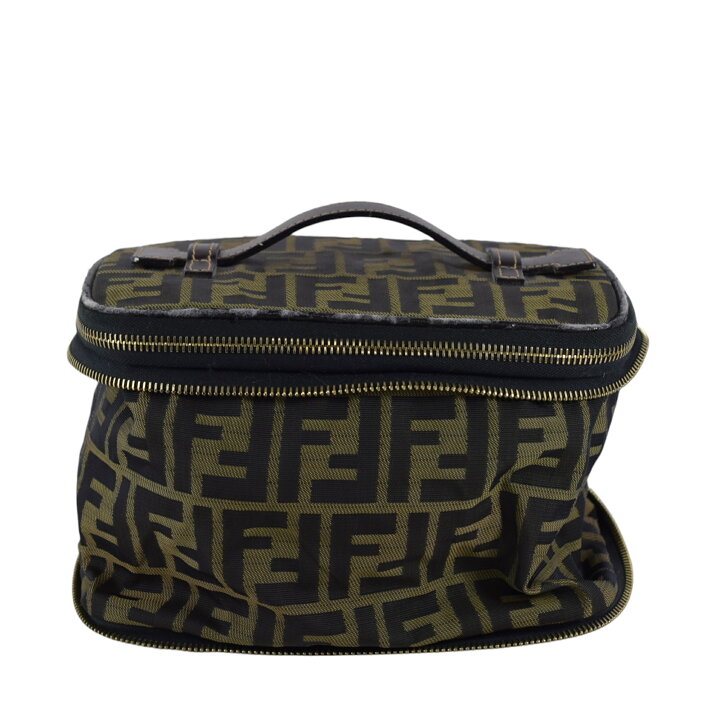 楽天市場】FENDI フェンディ バニティバッグ ズッカ柄 折りたたみ  