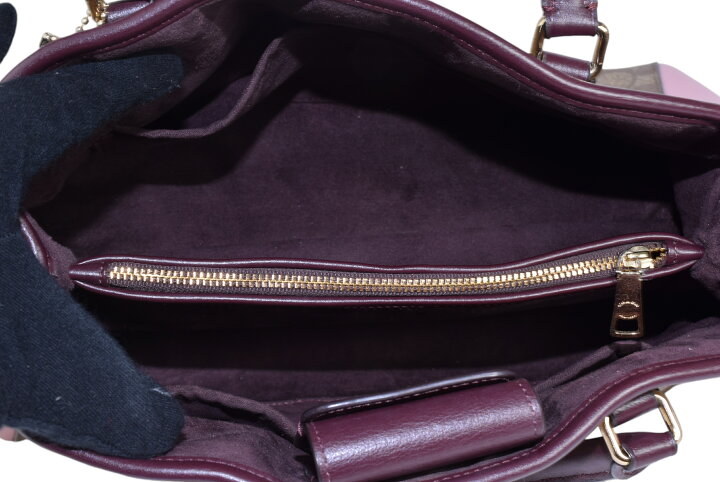 楽天市場】COACH コーチ 2WAYバッグ F57492 シグネチャー×レザー 