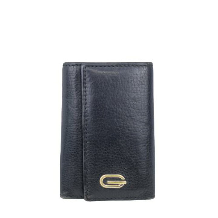 楽天市場】グッチ GUCCI 6連キーケース Gロゴ レザー ブラック  