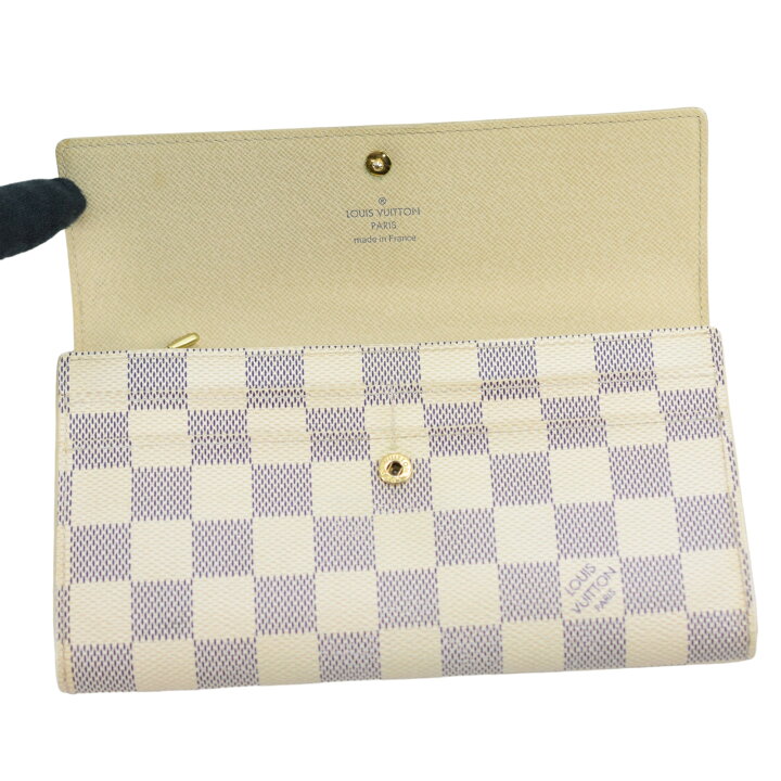 楽天市場】ルイヴィトン LOUIS VUITTON ダミエアズール 長財布  