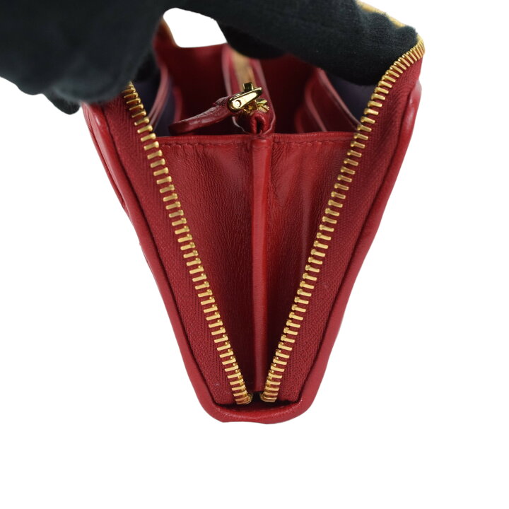 楽天市場】【送料無料】プラダ PRADA 財布 ナッパレザー ラウンド 