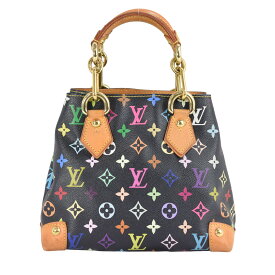 ルイヴィトン LOUIS VUITTON オードラ M40048 モノグラムマルチカラー ハンドバッグ ゴールド金具 ブラック系 【中古】【送料無料】