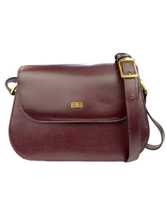 楽天市場】【状態良好】 BALENCIAGA ショルダーバック ボルドー 