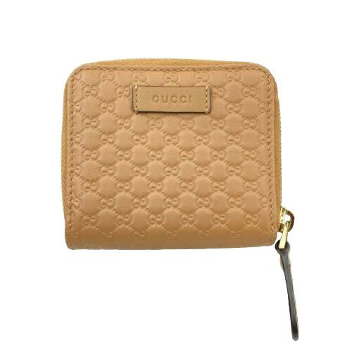 楽天市場】GUCCI マイクロGG 二つ折り財布 449395 ラウンドファスナー 