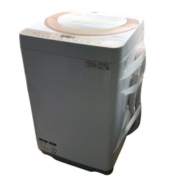 【中古】シャープ 7kg 全自動洗濯機 ES-KS70U-N 2019年製 SHARP【洗濯機】