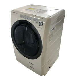 【中古】シャープ 7kg ドラム式洗濯乾燥機 ES-S7C-WL SHARP【洗濯機】