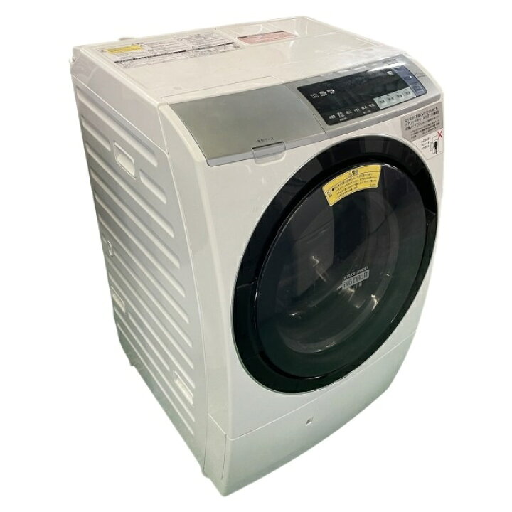 楽天市場】【中古】日立 11kg ドラム式洗濯乾燥機 BD-SV110BL 2018年製 