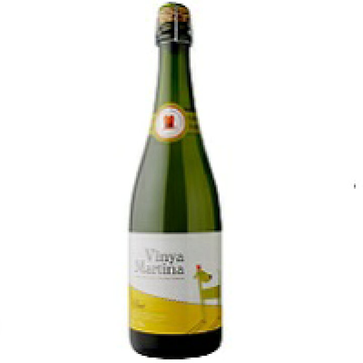 楽天市場 スペイン ヴィーニャ マルティナ カバ ブリュット スパークリングワイン 辛口 750ml ギフト バレンタインデー ホワイトデー 母の日 動物ラベル 犬 カタルーニャ 瓶内二次発酵 ワインショップ ゴリヨン ワインショップ ゴリヨン