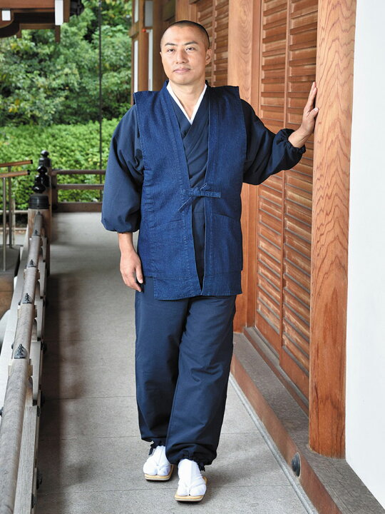 楽天市場】ストレッチデニム 羽織 コート 作務衣用 さむえ さむい 作務 