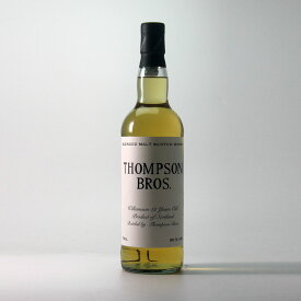 ドーノッホ蒸溜所トンプソンブラザーズTHOMPSON BROS WILLIAMSON BLENDED MALT SCOTCH WHISKY over12yo 700ml