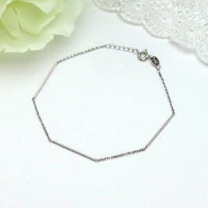 ウノアエレ ブレスレット レディース K18WG ホワイトゴールド UNOAERRE 750 800hhx76210004 18金ホワイトゴールド プレゼント ギフト 普段使い カジュアル 誕生日 記念日