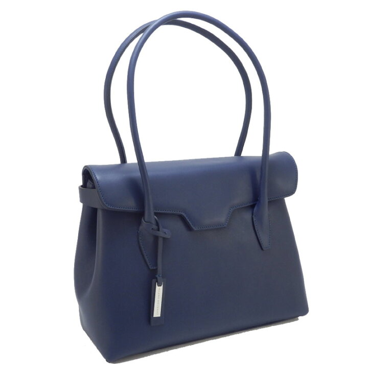MAURO GOVERNA マウロゴヴェルナ トートバッグ レザー ネイビー 新品  