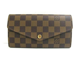 ルイヴィトン 長財布 ダミエ ポルトフォイユサラ LOUIS VUITTON N63209 財布 レディース メンズ ギフト ブラウン系