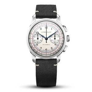 {A we[W NmOt 324.497 芪 rv Y LEBOISCo Heritage Chronograph Black dial