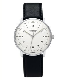 ユンハンス マックスビル 027 3500 02 自動巻 サファイアクリスタル 腕時計 メンズ JUNGHANS Max Bill 027/3500.02 レザーストラップ