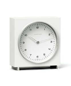 nX }bNXr 363 2210 00 uv JUNGHANS Max Bill Table Clock 363/2210.00 zCgn