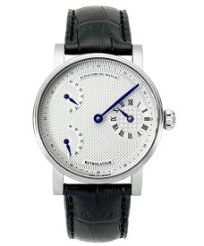 海外取り寄せ(納期:お問い合わせください) シャウボーグ RETROLATEUR1-SL 腕時計 メンズ 機械式時計 手巻き レトロレーター SCHAUMBURG watch レザーストラップ