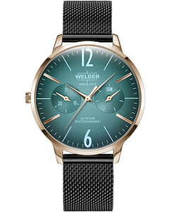�����i �E�F���_�[ ���[�f�B �����i �E�F���_�[�X���� WWRS636 �r���v ���f�B�[�X WELDER MOODY SLIM DAY DATE 36MM �u���b�N�n