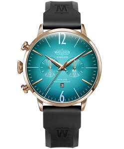 �����i �E�F���_�[ ���[�f�B ���o�[�X�g���b�v WWRC512 �r���v �����Y WELDER MOODY DUAL TIME 45MM RUBBER STRAP ���U�[�X�g���b�v