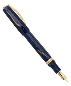 ヴィスコンティ メディチ ゴールデン ブルー KP17-05-FPF （FP/細字） 万年筆 VISCONTI ビスコンティ Medici Golden Blue 時計取り扱い ブルー系