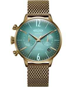 �����i �E�F���_�[ ���[�f�B WWRC658 �r���v ���f�B�[�X WELDER MOODY DUAL TIME 38MM