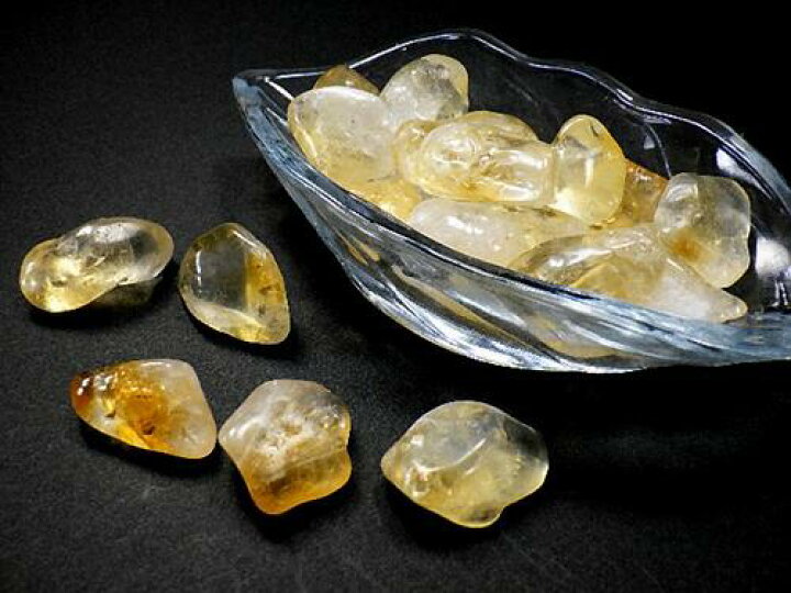 楽天市場】シトリンクォーツ 100gパック 10～20ミリ 黄水晶  