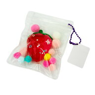 メルヘンいちごボールチェーン 25個セット【景品 縁日 お祭り 夏祭り 景品玩具 おもちゃ 子供会 自治会 …