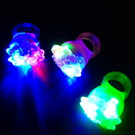 【光るおもちゃ/光り物玩具】☆★光るお花指輪36入セット★☆光る　指輪　光る指輪　光るおもちゃ　縁日…