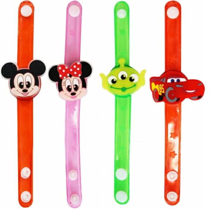 楽天市場 光るおもちゃ ディズニーオールスター フラッシュブレスレット 12個セット 子供会 縁日 お祭り 夏祭り 玩具 おもちゃ イベント お祭りバンク