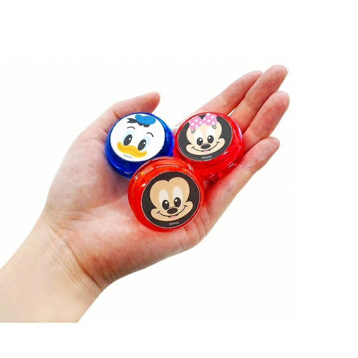 楽天市場 ディズニーオールスター顔柄ミニヨーヨー 24個セット 景品 ディズニー ミッキー ミニー おもちゃ 縁日 お祭り 子供会 イベント お祭りバンク