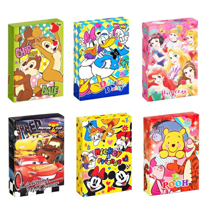 楽天市場】ディズニーオールスターカラフルトランプ 12個セット【景品 