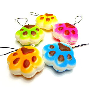 にくきゅうストラップ 25個セット【景品 縁日 お祭り 夏祭り 景品玩具 おもちゃ 子供会 自治会 知育玩具 知育 ランチ景品 お子様ランチ イベント スクイーズ】