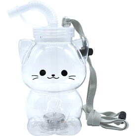 ピカピカ光る！ネコちゃんボトル 96個セット【光るボトル 電球ソーダ 電球ジュース 電球ドリンク 電球ボトル 電球 ソーダー インスタ 光る 飲み物 飲み物 ケース ドリンク 流行 屋台 縁日 イベント かわいい】