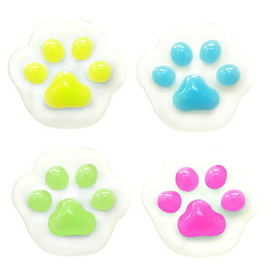 ぷにぷに肉球スクイーズ 36個セット【景品 子供 縁日 お祭り 夏祭り イベント スクイーズ】