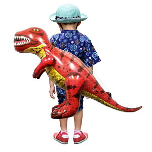 エアー恐竜大全BIG 6個セット【縁日 景品 お祭り 夏祭り 水ヨーヨー ヨーヨー釣り 空気ビニール おもちゃ】