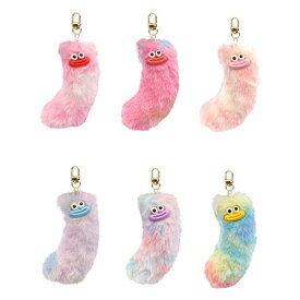 キョロキョロしっぽキーホルダーゆめかわカラー 12個セット【景品 子供 子ども会 玩具 オモチャ おもちゃ 縁日 お祭り イベント お子様ランチ ランチ景品】