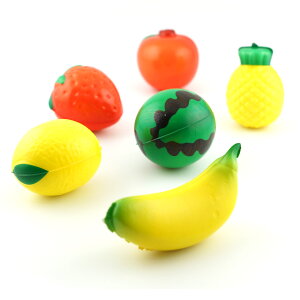 かわいいスクイーズ フルーツ 25個セット【景品 縁日 お祭り 夏祭り 景品玩具 おもちゃ 子供会 自治会 知育玩具 知育 ランチ景品 お子様ランチ イベント スクイーズ】