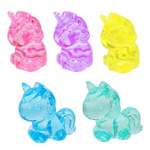 キラキラクリスタルユニコーン 100個【景品 玩具 縁日 お祭り 景品玩具 おもちゃ オモチャ 夏祭り 宝石すくい 宝石つかみ 景品つかみどり】