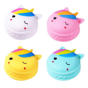 もっちりユニコーンスクイーズ 12個セット【景品 縁日 お祭り 夏祭り 景品玩具 おもちゃ 子供会 自治会 知育玩具 知育 ランチ景品 お子様ランチ イベント スクイーズ】