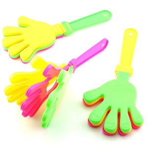 はくしゅハンドスティック 25個セット【景品 子供 縁日 お祭り 夏祭り おもちゃ くじ くじ引き ランチ景品 お子様ランチ イベント景品 販促品】