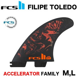 FCS2 FILIPE TOLEDO TRI FIN トライフィン サーフィン FT PC TRI FIN M,L　フィリペ・トレド BLACK/RED エフシーエス　ハイパフォーマンス　ショート　サーフボード　エフシーエス　全国送料無料