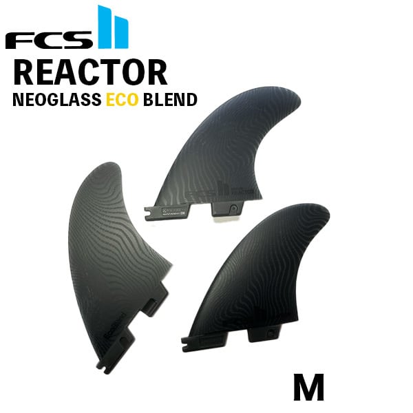 楽天市場】FCS2 フィン REACTOR リアクター トライフィン Mサイズ