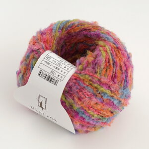 \TIME GOGO/毛糸 【1359】粉雪ループ(段染め) ウール アルパカ 極太 編み物 手芸 毛糸ピエロ 返品不可