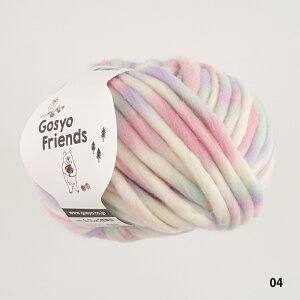 毛糸 【1361】Suisai(スイサイ) ウール 超極太 段染め 編み物 手芸 毛糸ピエロ