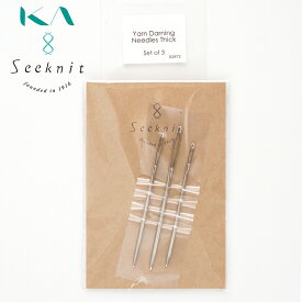 【KIN-02872】Yarn Darning Needles Thick とじ針 Seeknit 近畿編針 毛糸ピエロ 編み物 手芸