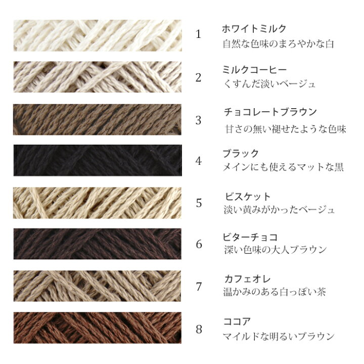 楽天市場】コットン 毛糸 【FG756】ベーシックコットン 1袋＝5玉入り 