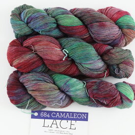 毛糸 【349】Lace（レース） malabrigo マラブリゴ 輸入糸 メリノ ウール 極細 カセ 手染め 段染め グラデーション 編み物 手芸 毛糸ピエロ