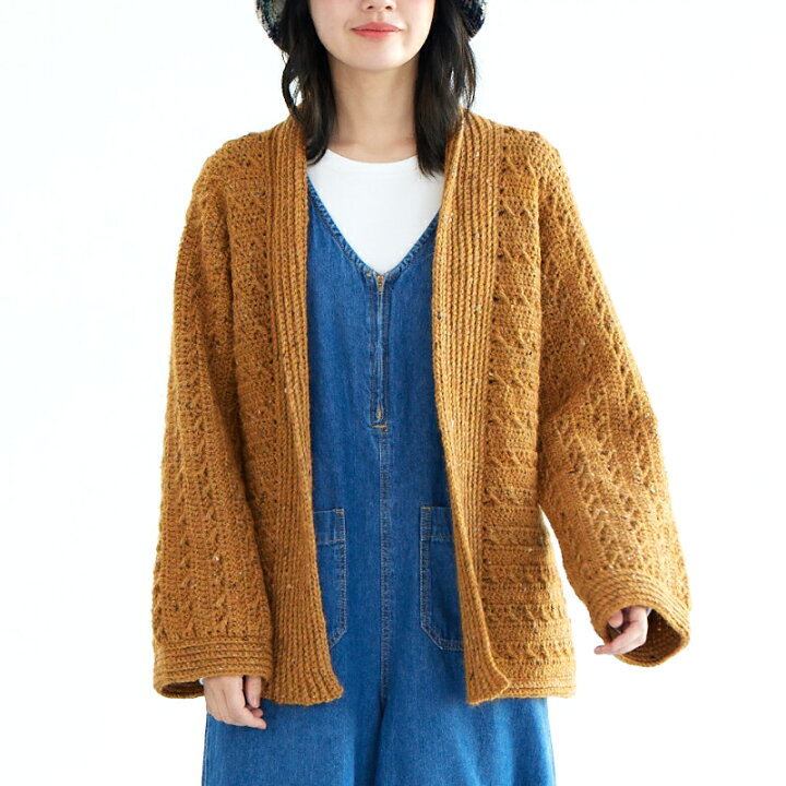 楽天市場】【 無料編み図公開 / 作品 】223AW-09 真っ直ぐ編みの 