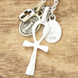 amp japan(アンプジャパン)アンク クロス ネックレス メンズ レディース シルバー 925「ヤンキー君とメガネちゃん」 成宮寛貴さん/新垣結衣さん/ファンキーモンキーベイビーズ 加藤さん 着用1AK