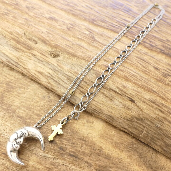 楽天市場】amp japan（アンプジャパン)クレセント ムーン ネックレス  